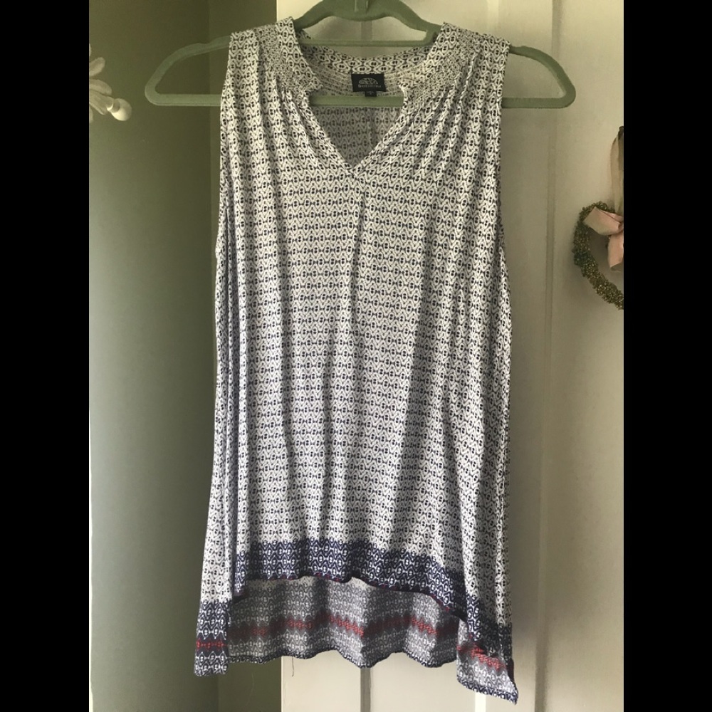 Sleeveless top